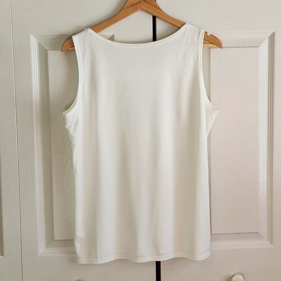 Vintage Alfred Dunner Tank Top & Blouse Combo Size 12 Butterfly Mint Green - Picture 7 of 10